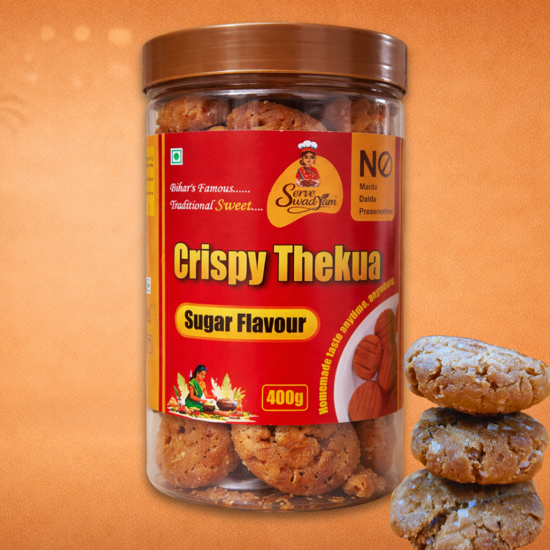 Chinni Thekua (Aata & Sugar) | Traditional Handmade Cookie