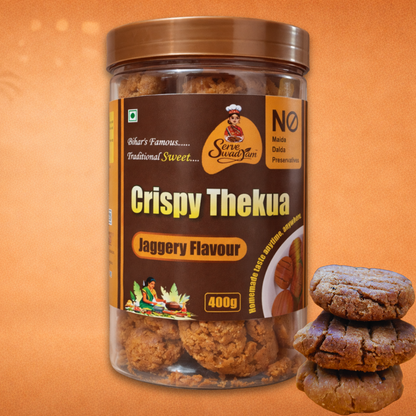 Desi Ghee GUD THEKUA (Cookie) | Aata & Jaggery